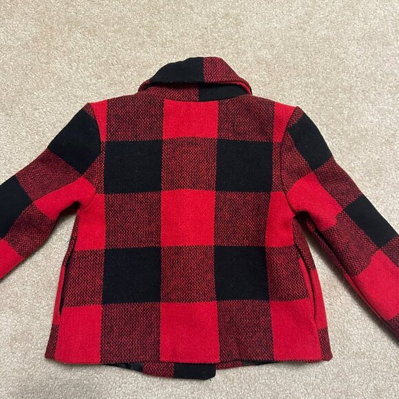 2/$30 Red Plaid Joe Fresh Jacket - Picture 2 of 11